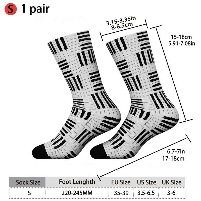 1 Pair Multicolor Size L Socks