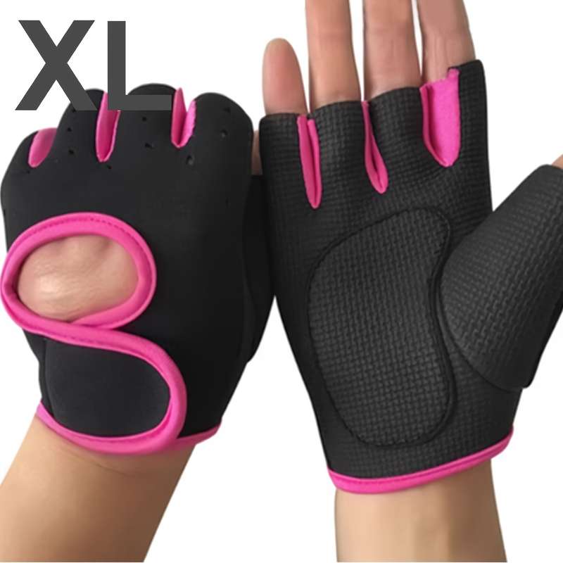 1 Pair Rose Red Size XL Outdoor Sports Gloves