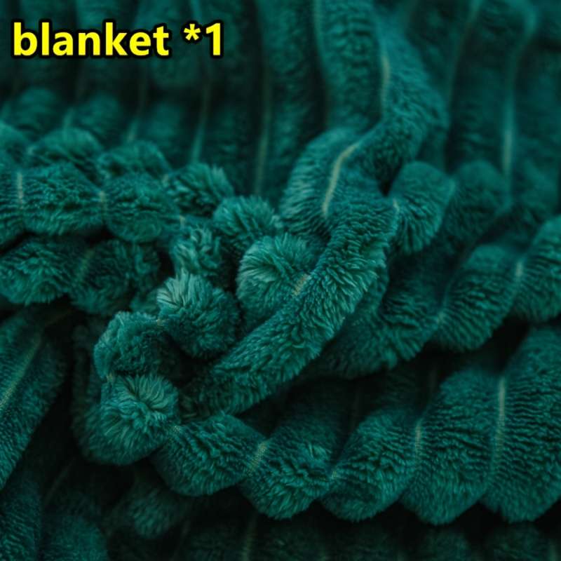 1ps Blanket Color Green size 200X230cm