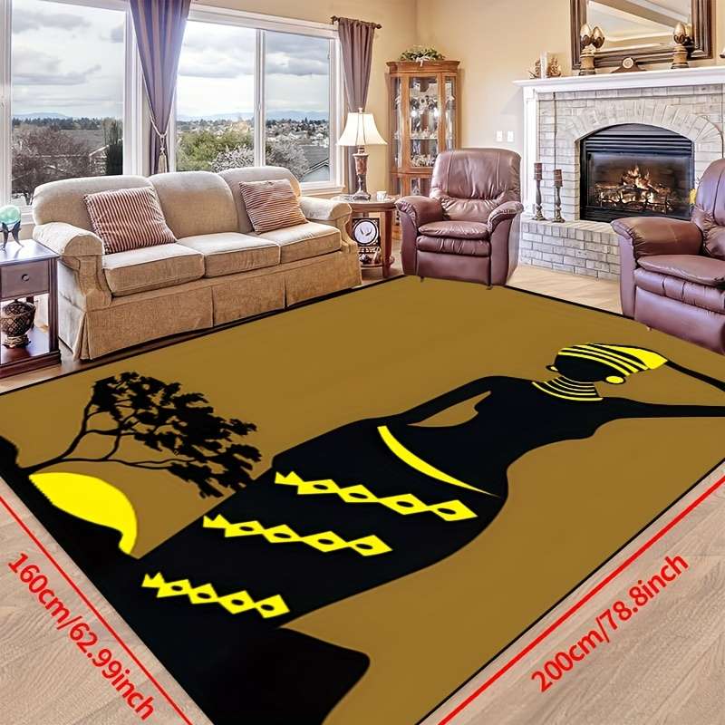 1Pc 63x78inch 160x200cm Floor Mat