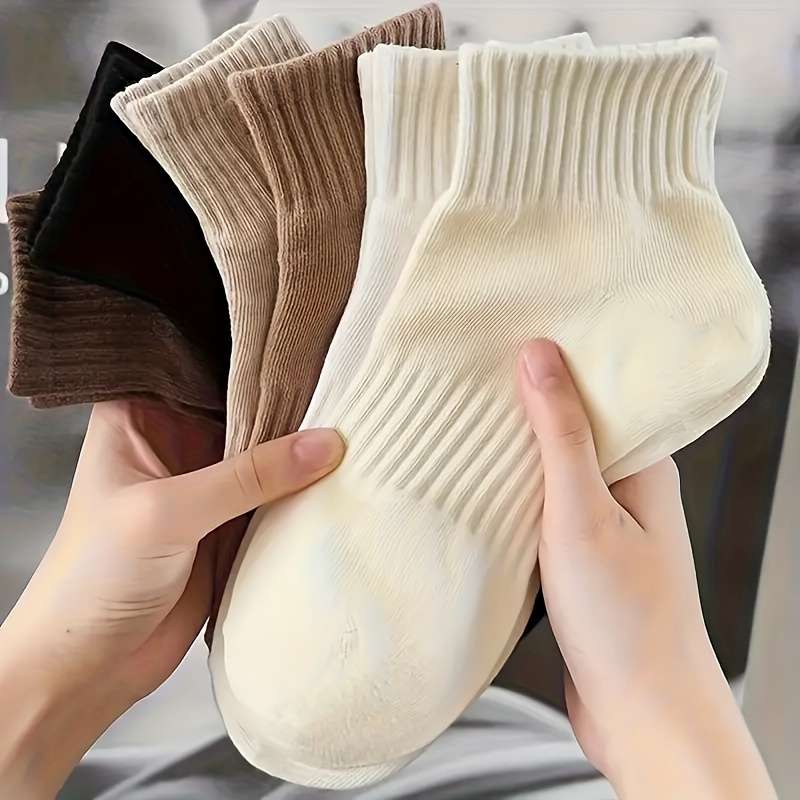 Sock 6 Pairs Of Mixed Colors  One Size