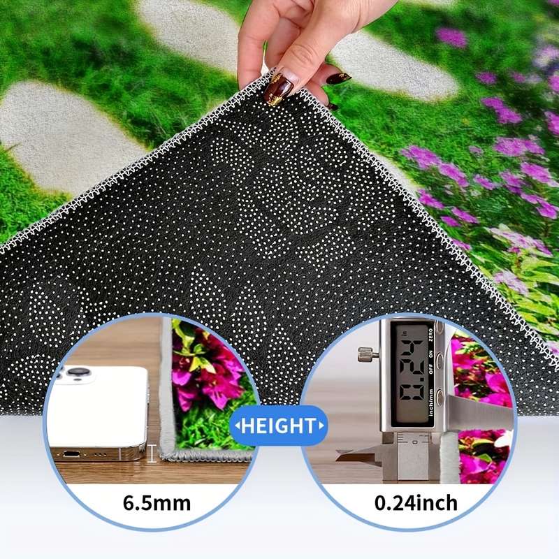1Pc TEDwycp19693 80x160cm 31.5x62.9inch Floor Mat