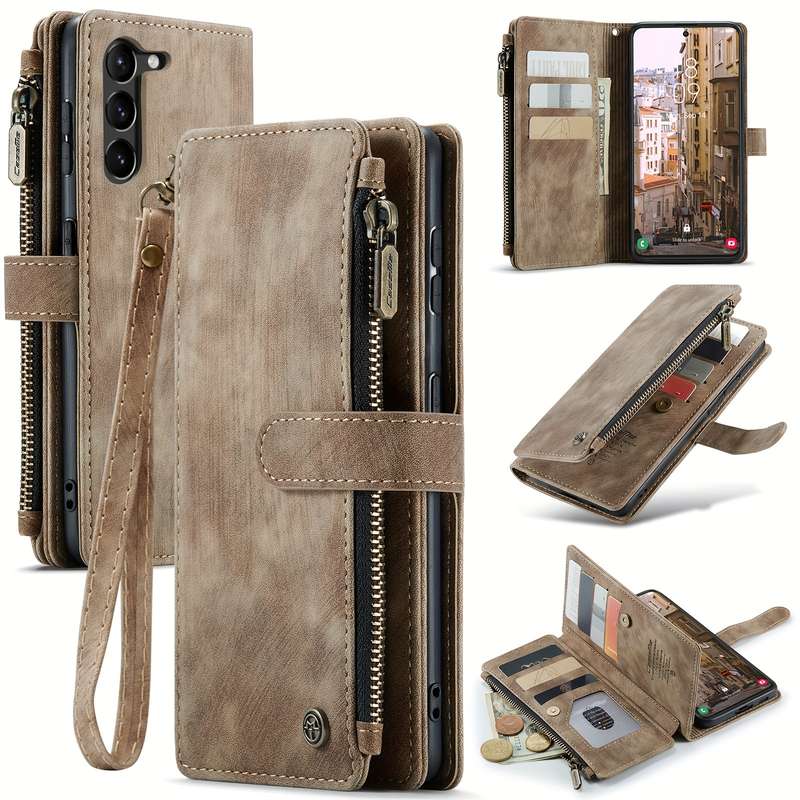 1pc Brown For Samsung Samsung Galaxy S23 Add   Phone Cases
