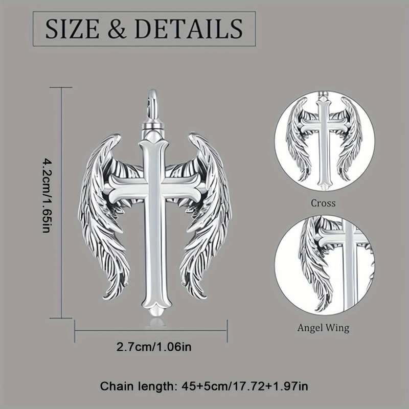 1 Piece Silvery Jesus Theme Pendant