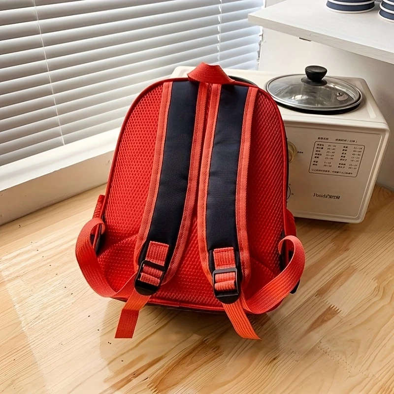 1pc Animated Series Backpack Breathable Unisex Nylon Bag Color sent randomly