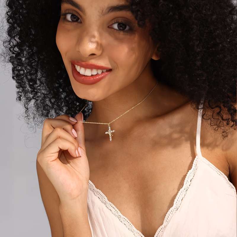1 Piece Silvery Jesus Theme Pendant
