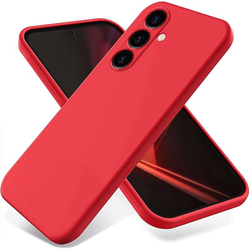 1pc Red For Samsung Galaxy A36 Phone Cases