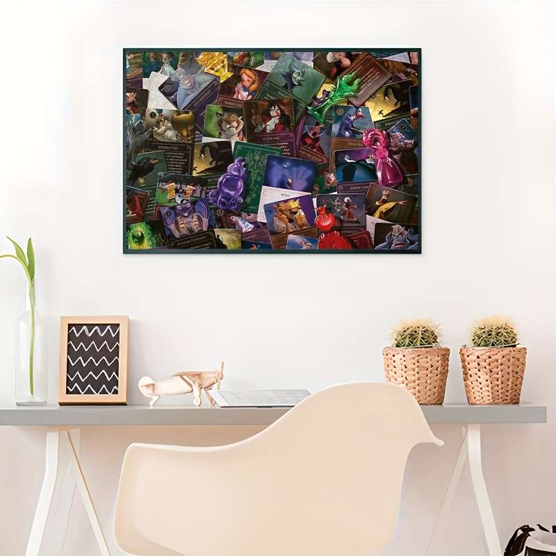 1000pcs Jigsaw Puzzle Enchanting Fantasy Characters 75.01 x 50.01 cm Wooden Puzzl