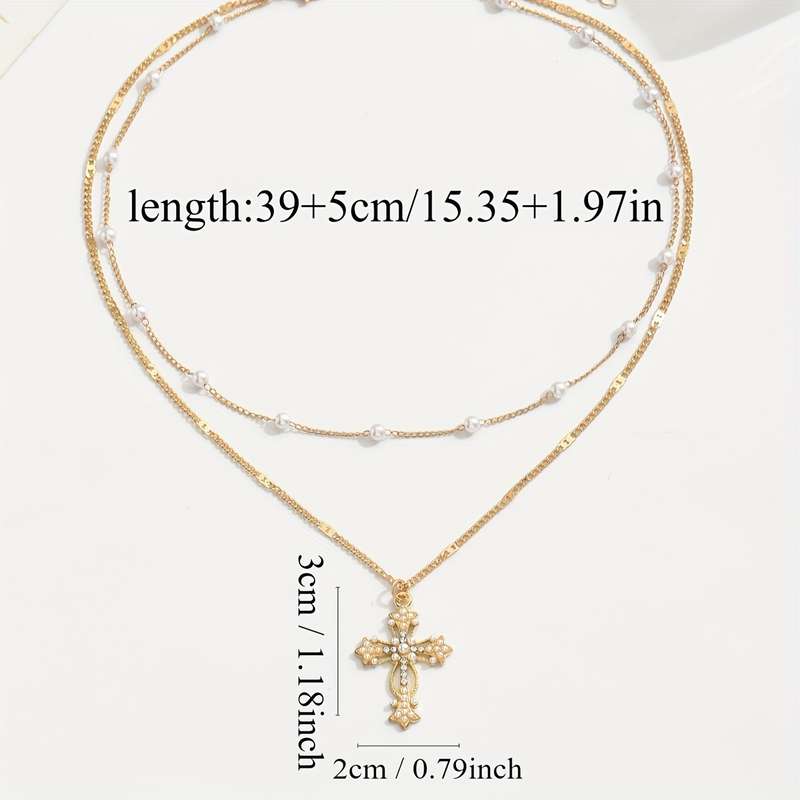 1 Piece Golden Jesus Theme Pendant
