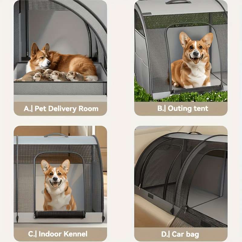 1pc Elegant Cyan size 100*50*50cmPet Cage