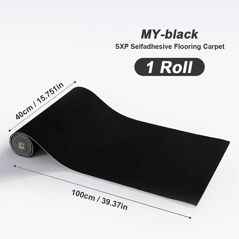 1Pc Black 40x100cm Floor Mat
