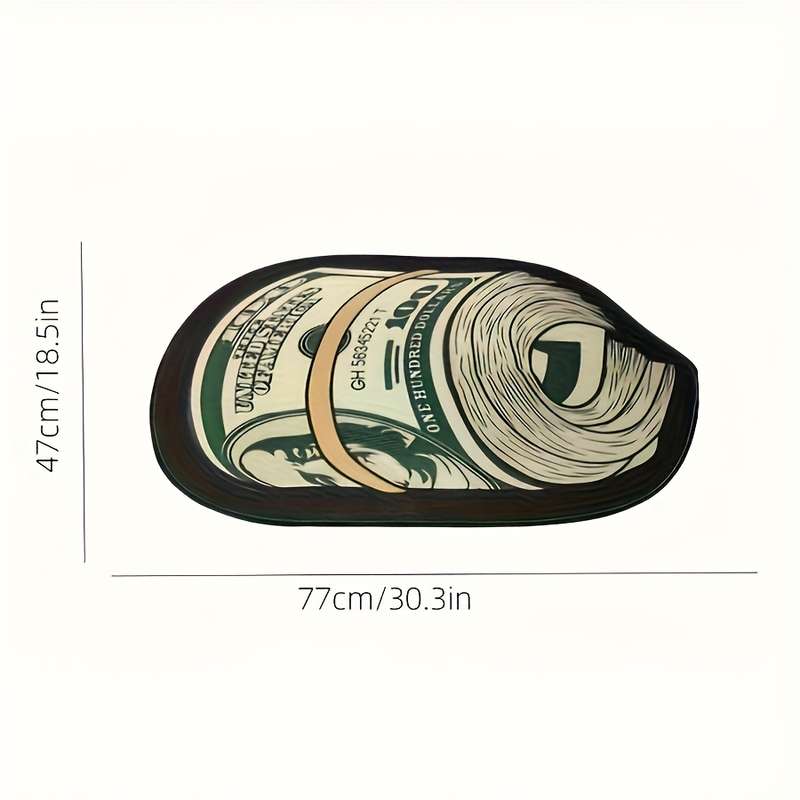1Pc 47x77cm 18.5x30.31inch Pattern 3 Floor Mat