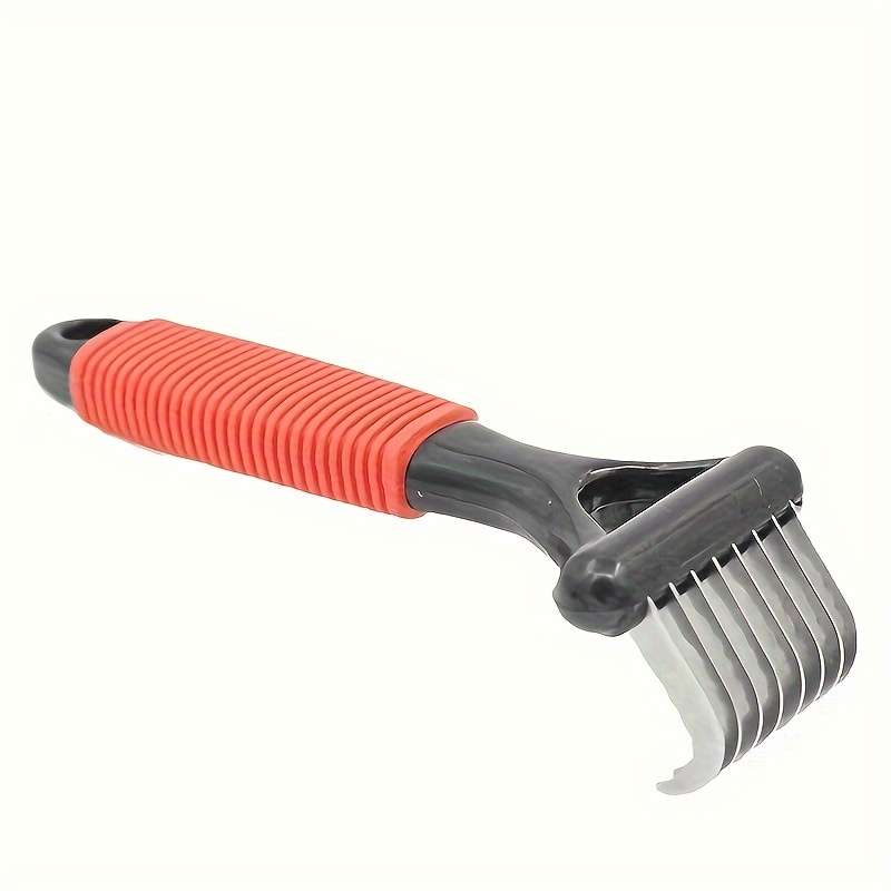 1pc BlackAndRed Pet Comb