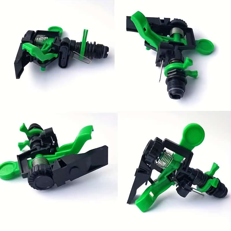 4Pcs Rotating Garden Sprinklers Adjustable Spray Nozzle