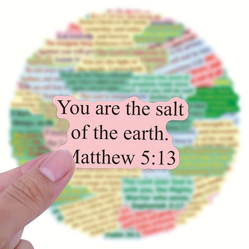 60pcs Jesus Christian Themed Stickers