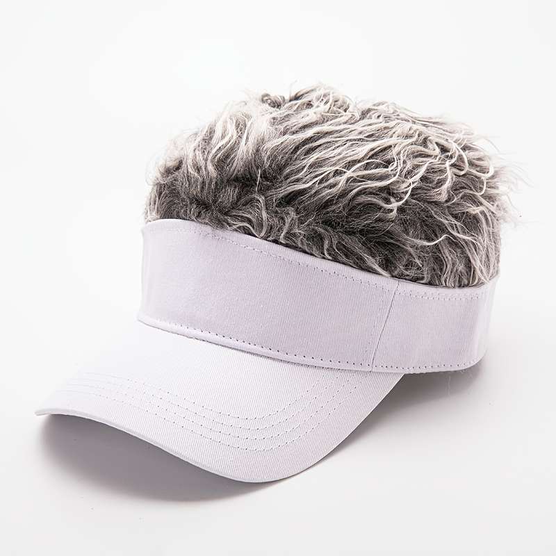 1pc Hip-Hop Style Baseball Cap with Fluffy Brim Deep Top Small Face Design for Sun Protection