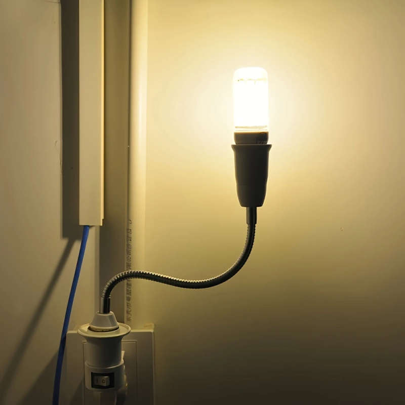 1pc E27 Door and Window Adapter 85-285V 50cm Converter Lamp Interrupter Base Converter with Lighting