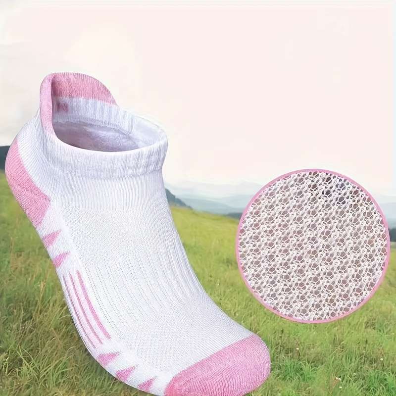5 Pack Mixed Colors One Size High Elastic Socks