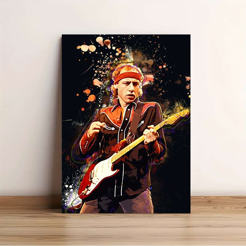 1pc One Piece of Frameless Wall Art Featuring Mark Knopfler Suitable for Decoration in Bars Clubs