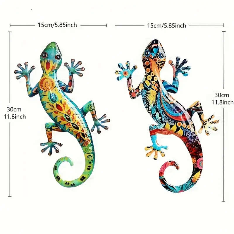 2-Pack Acrylic Wall Turtle Decor