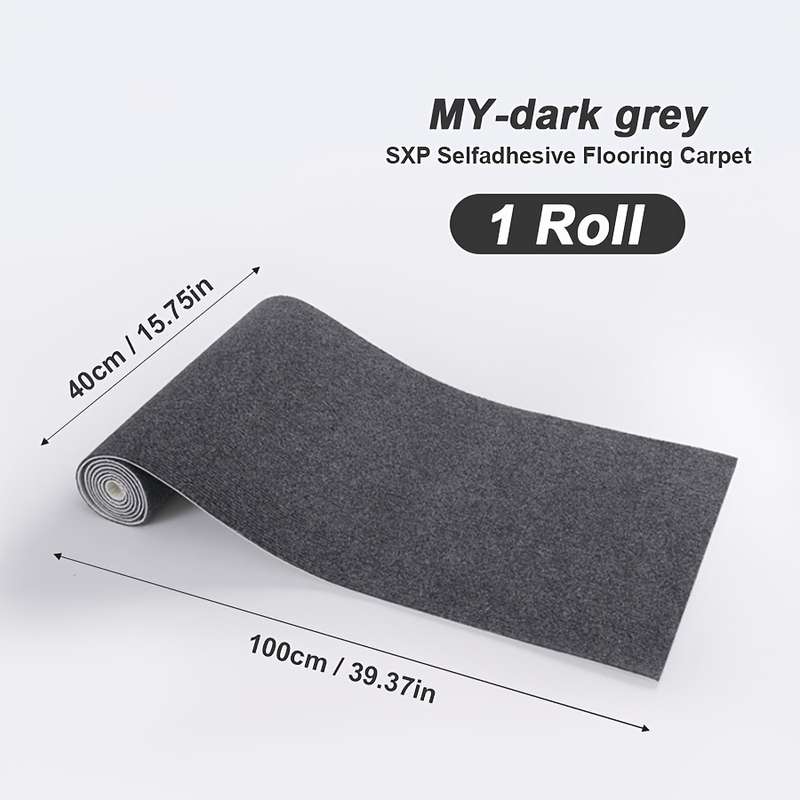 1Pc Dark Gray 40x100cm Floor Mat