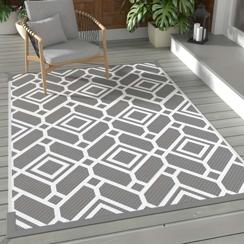 1Pc Grey 6X9FT 182x274cm Floor Mat
