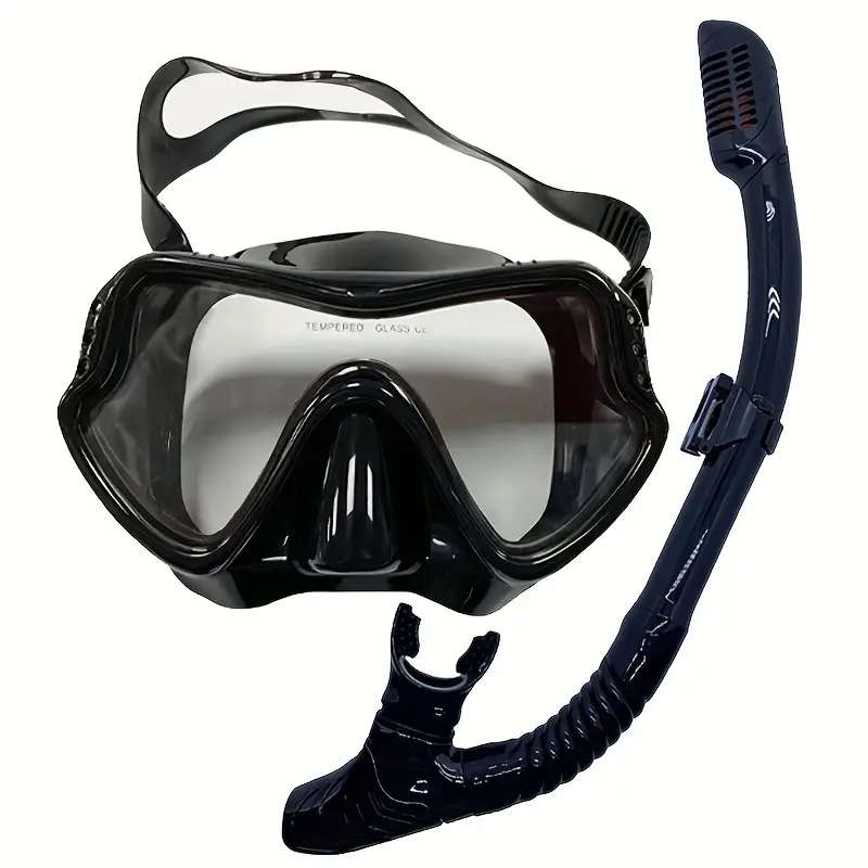 1pc Professional Snorkeling Dive Mask Set Anti-Fog Leak-Proof Dry Adult Snorkeling Goggles