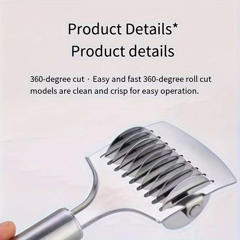 1pc Stainless Steel Noodle Cutter Multifunctional Manual Noodle Slicer Kitchen Noodle Press Machi