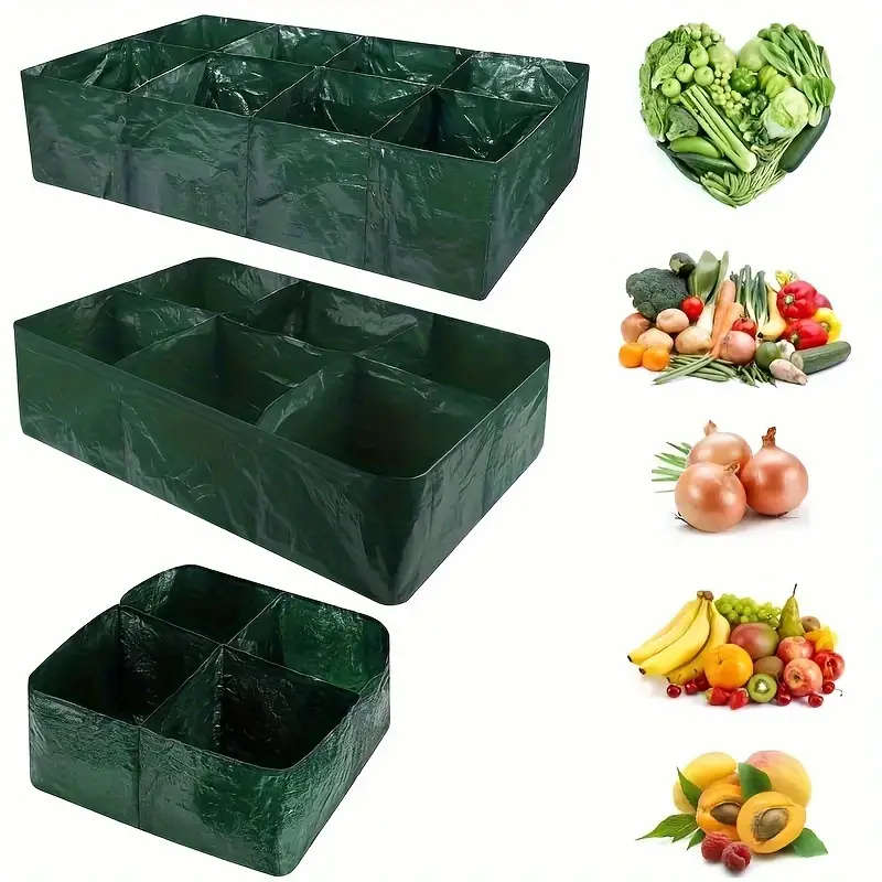 Pe Garden Grow Bags With Drainage Holes
