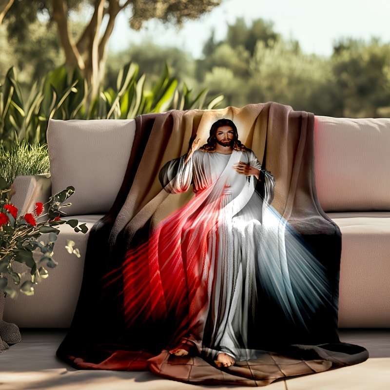 1ps Blanket Color Smoke Grey size 100x150cm