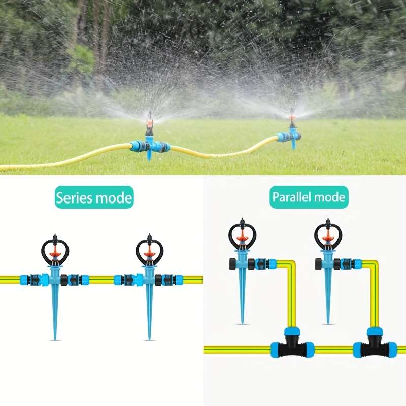 1Pc 360 Degree Rotating Spray Head Dual Mist Jet Spray Modes
