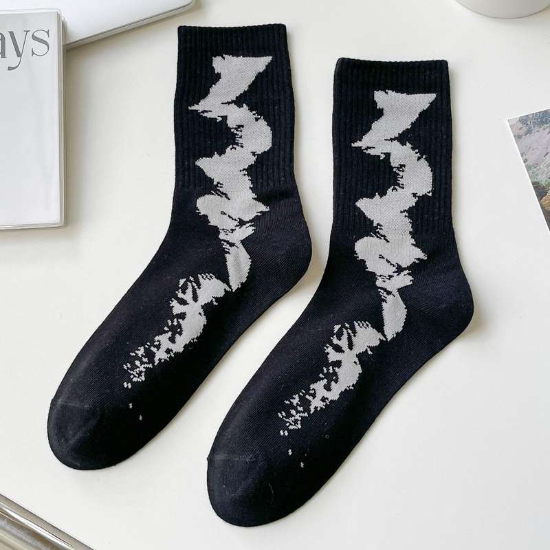 1 Pair Orange  Socks