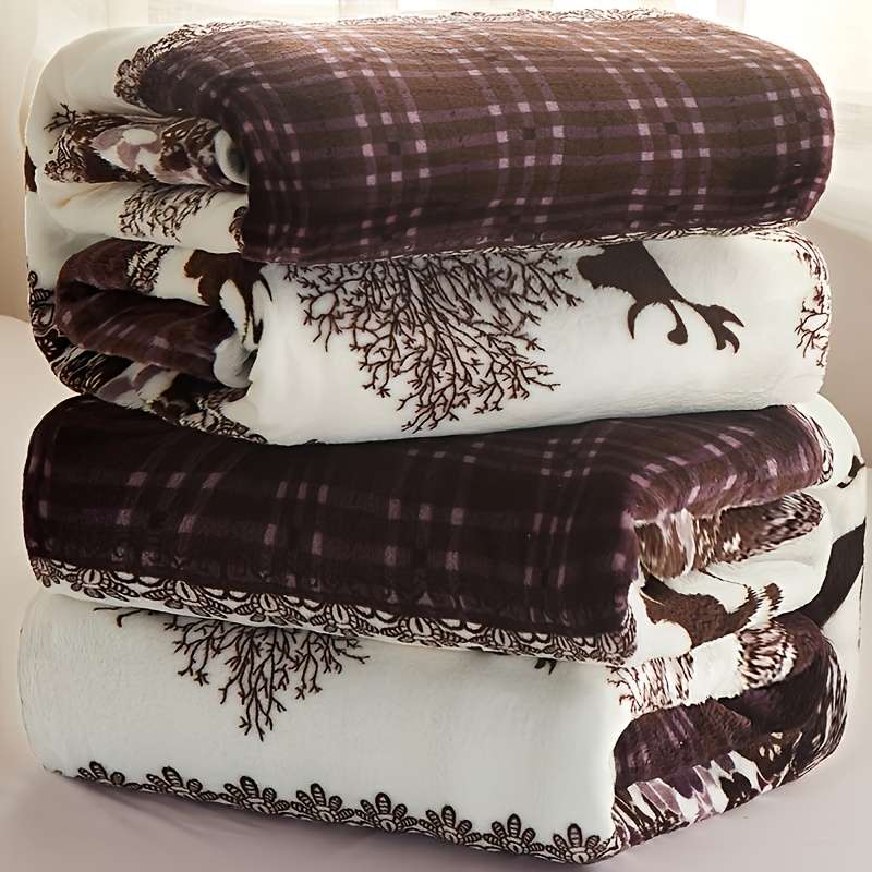 1ps Blanket Color Flower Valley size 200.0x230.0cm