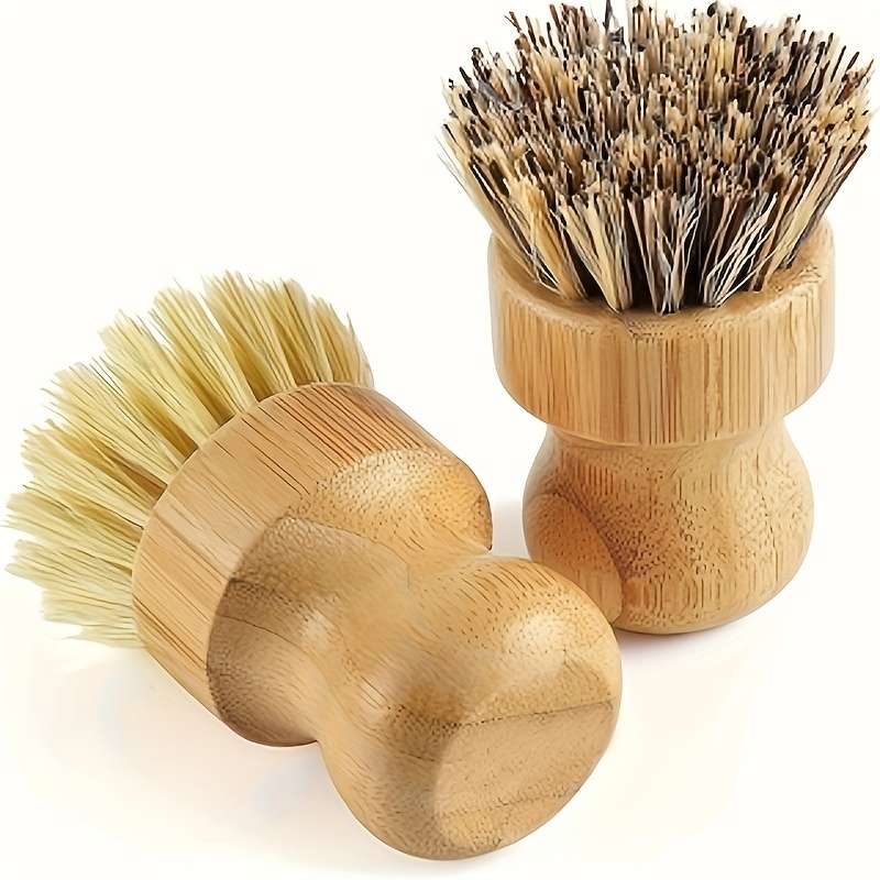 1pc Multifunctional Kitchen Cleaning Brush Pot Cleaning Brush Dishwashing Brush Durable Kitchen