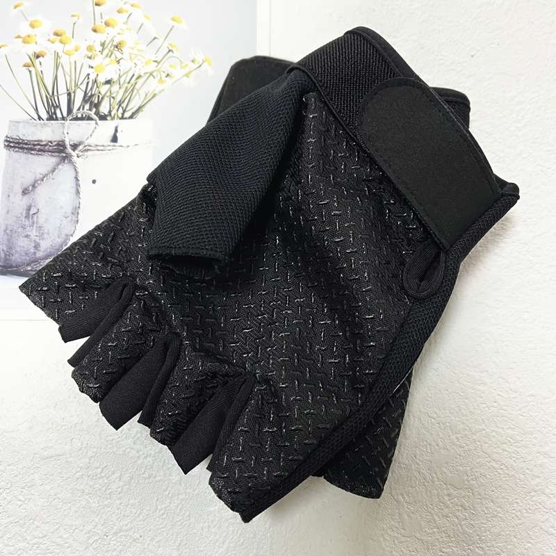 1 Pair Red One Size Outdoor Sports Gloves
