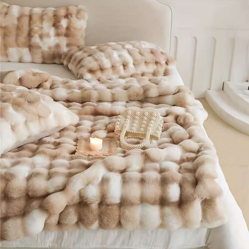 1ps Blanket Color Wenyun Green size 200x230cm 80x90inch