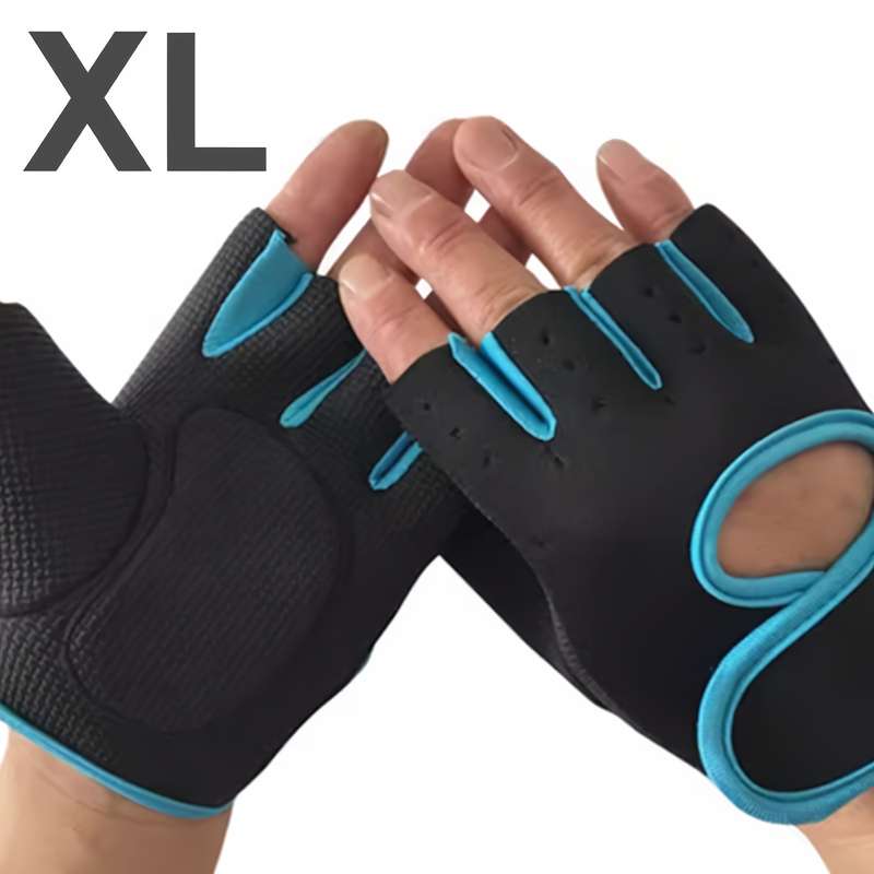 1 Pair Blue Size XL Outdoor Sports Gloves