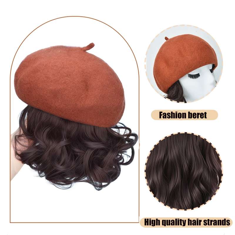 1Pc Style4 15.24cm Fashion Design Wig