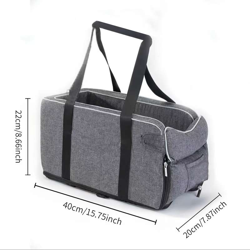 1pc Gray Regular Model with Cool Mat Pet Bag