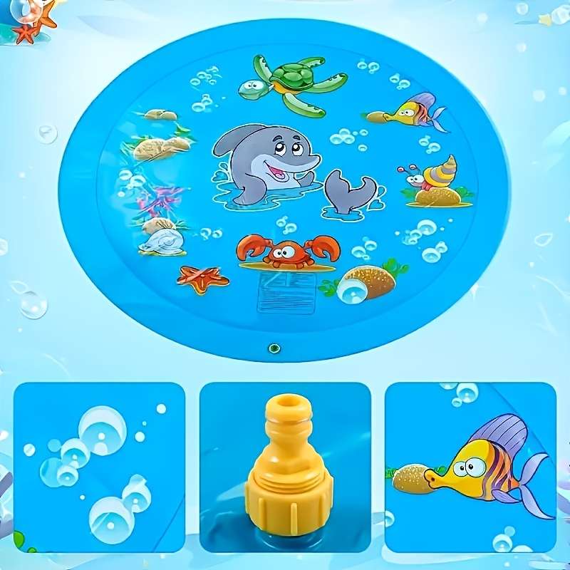 1piece Xl Splash Mat Cooling Pad