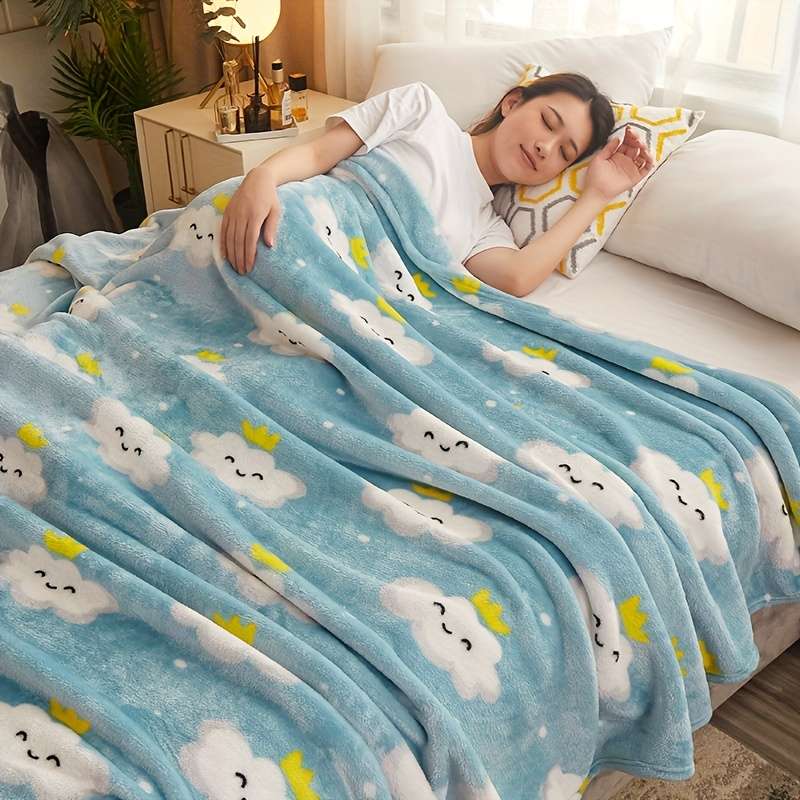 1ps Blanket Color Flower Valley size 200.0x230.0cm
