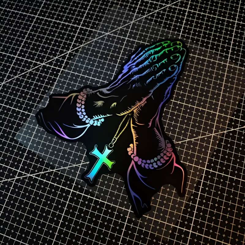 1pc Jesus Christian Themed Stickers