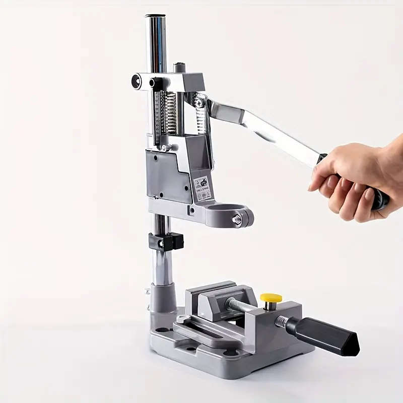 1pc PMMJ Heavy-Duty Aluminum Alloy Table Vise with Flat Mouth Clamp Multi-Function Workbench Pliers
