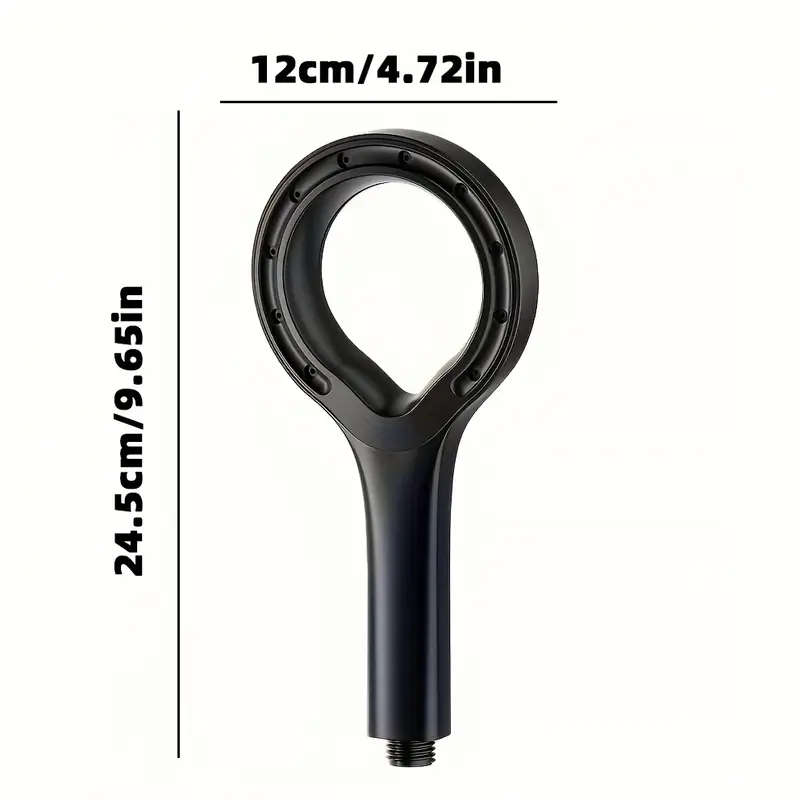 1pc Shower Head With High-Pressure And Water-Saving Design Hand Shower With Mist Spray Unique Star-R