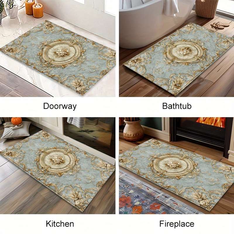 1Pc 60x40cm 23.6x15.7inch Floor Mat
