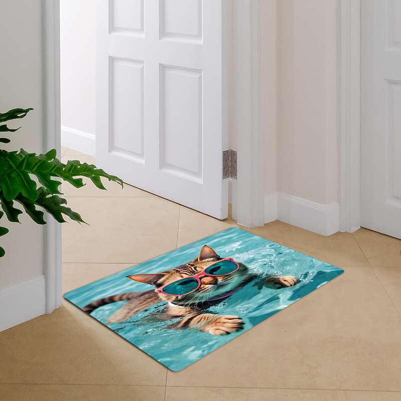 1Pc 15.7x23.6inch 40x60cm Floor Mat
