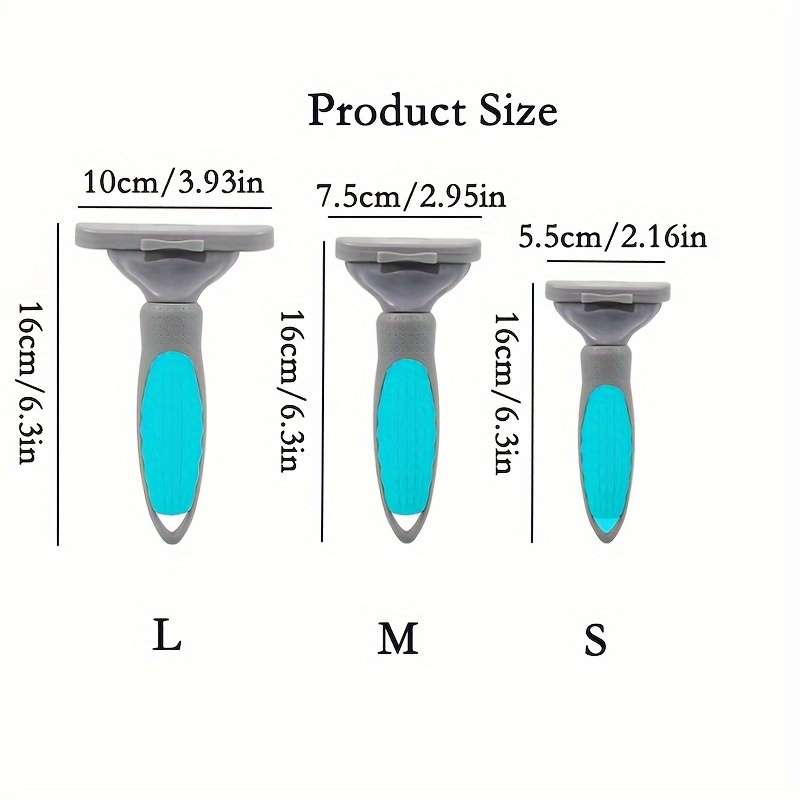1pc Size L Bubble Bag PackagingPet Comb