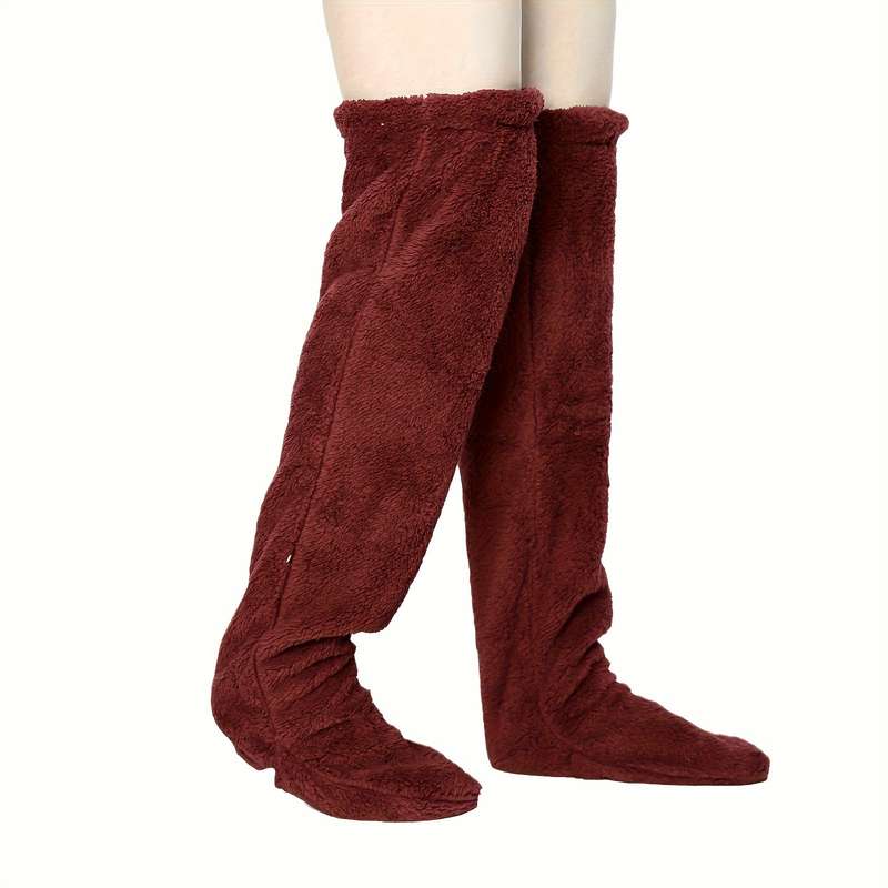 1Pairs Sock Crimson  One Size