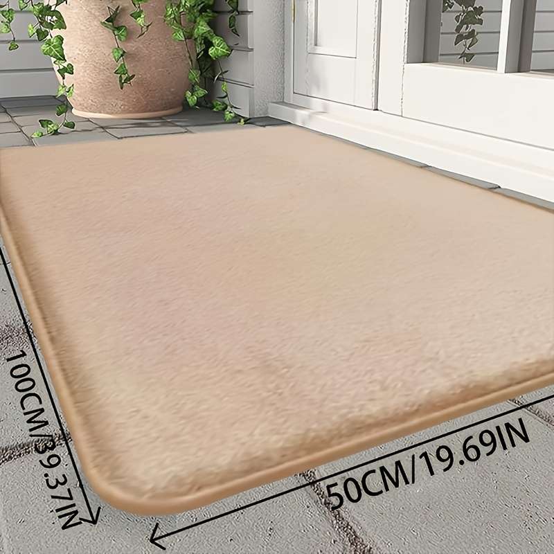 1Pc Dark Gray 40x120cm Floor Mat
