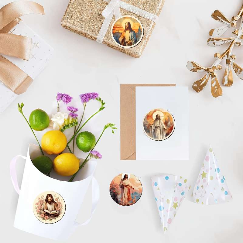 1pc  Jesus Christian Themed Stickers